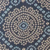 Regal Blue Mid Length Kurta